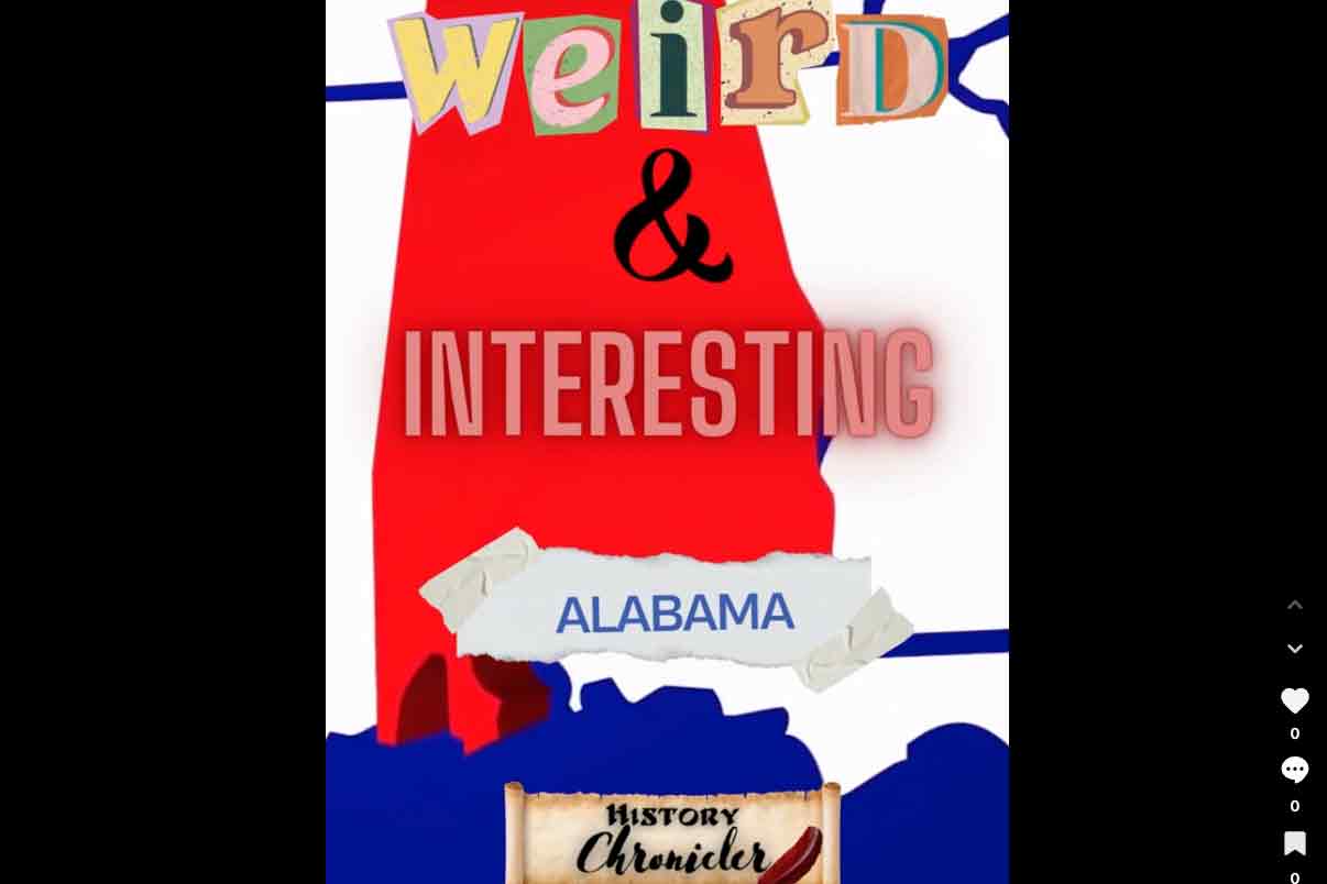 Alabama: Weird & Interesting State Facts